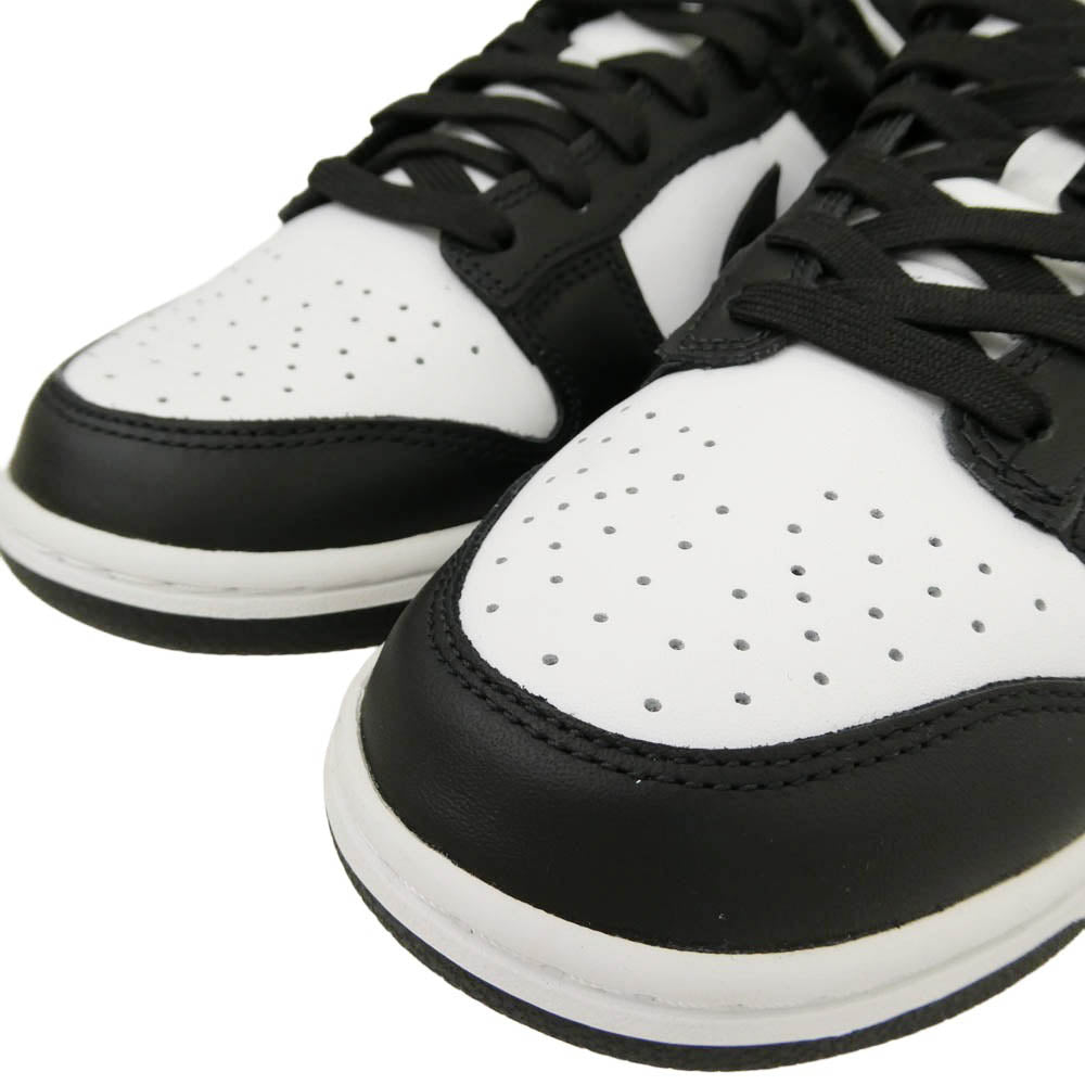 NIKE ナイキ DD1391-100 Dunk Low Retro Panda White Black ダンク ロー レトロ パンダ ホワイト ブラック ローカットスニーカー ブラック系 ホワイト系 26.5cm【美品】【中古】