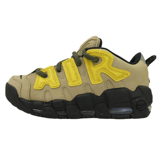 NIKE ナイキ AMBUSH アンブッシュ FB1299-200 × AMBUSH Air More Uptempo Low Vivid Sulfur and Limestone アンブッシュ エアモアアップテンポ ローカットスニーカー マルチカラー系 26.5cm【極上美品】【中古】