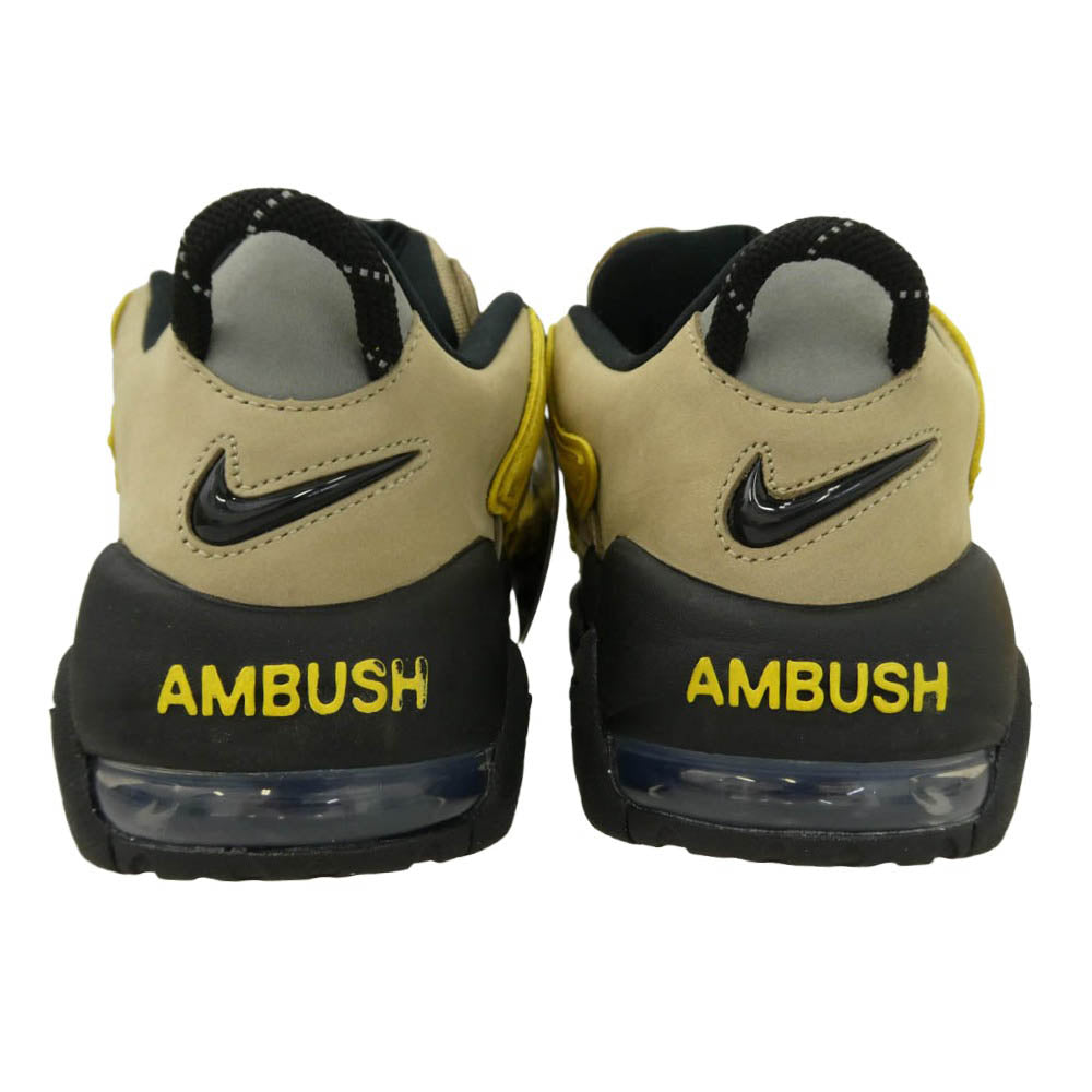 NIKE ナイキ AMBUSH アンブッシュ FB1299-200 × AMBUSH Air More Uptempo Low Vivid Sulfur and Limestone アンブッシュ エアモアアップテンポ ローカットスニーカー マルチカラー系 26.5cm【極上美品】【中古】