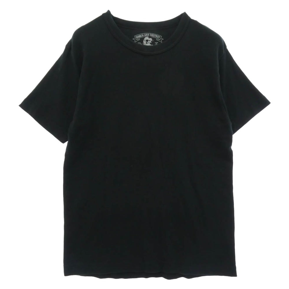 HYSTERIC GLAMOUR ヒステリックグラマー 02241CE01 HYS SYMBOL 2PAC パック 2点セット Tシャツ 半袖 ブラック系 L【中古】