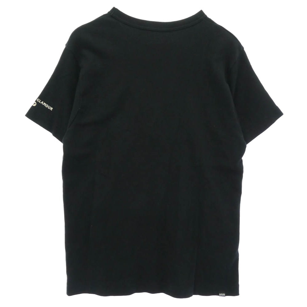 HYSTERIC GLAMOUR ヒステリックグラマー 02241CE01 HYS SYMBOL 2PAC パック 2点セット Tシャツ 半袖 ブラック系 L【中古】