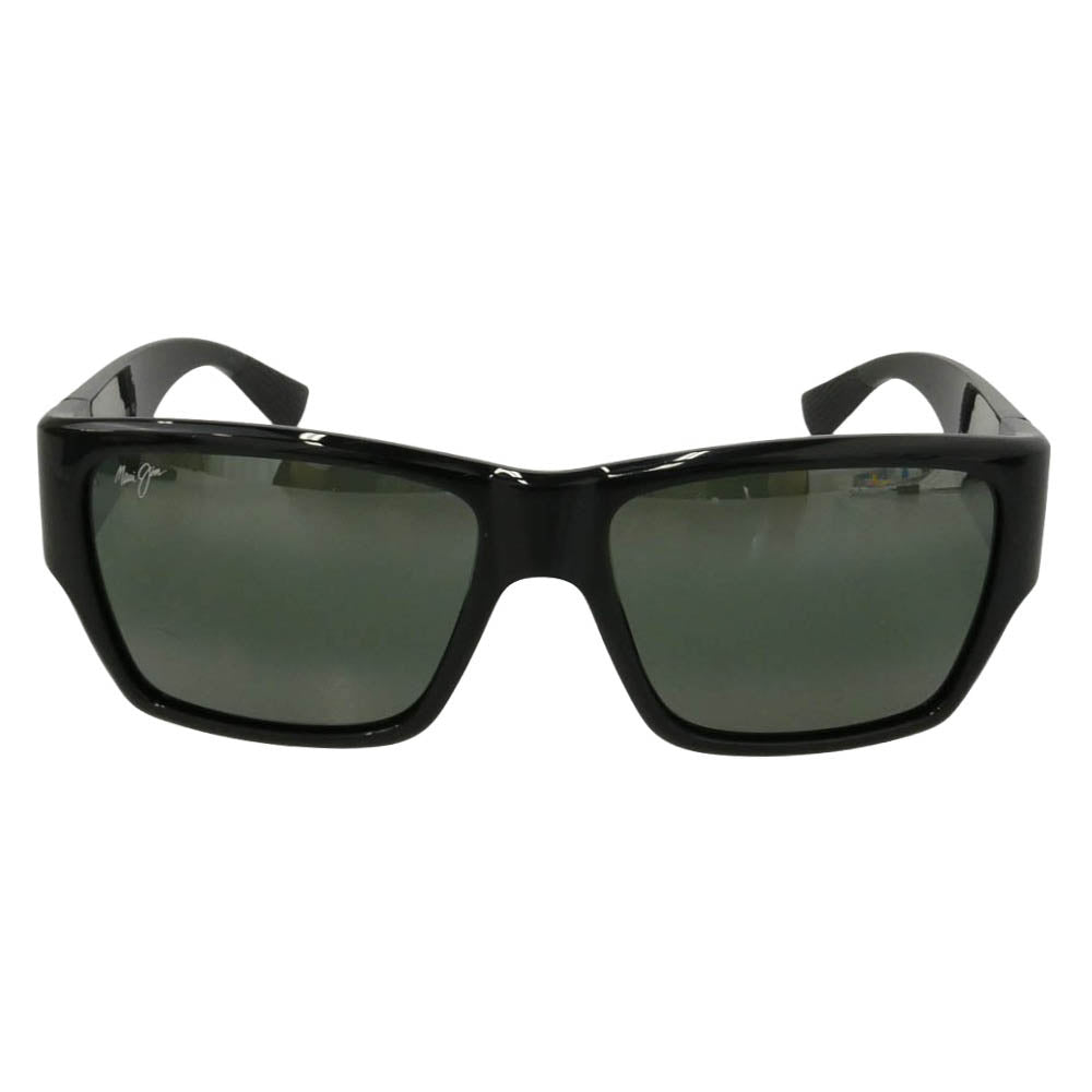 マウイジム MJ0614S-001 スクエアシェイプ 偏光 サングラス ブラック系 57□16-130【中古】