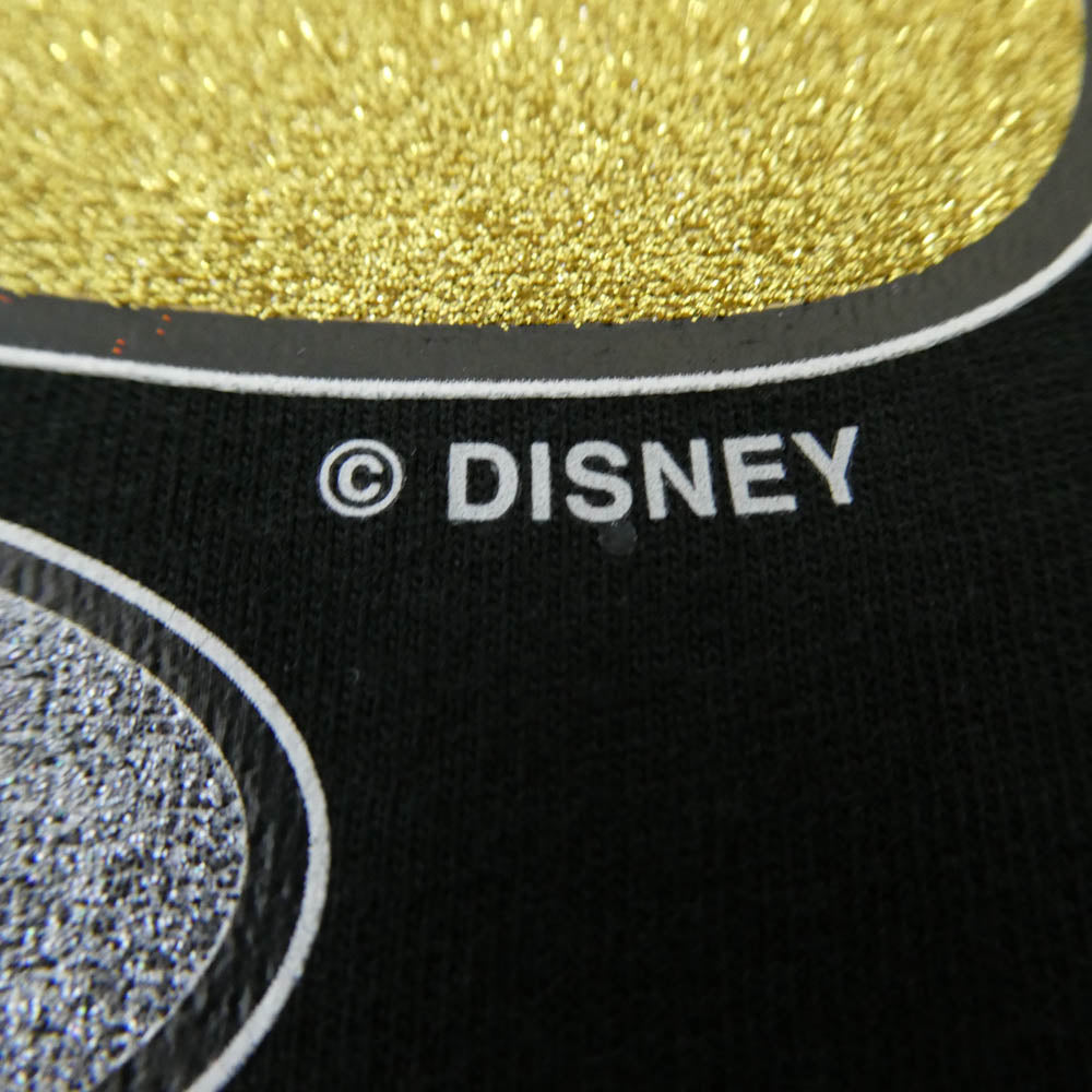 Supreme シュプリーム NUMBER(N)INE ナンバーナイン Disney ディズニー × Number (N)ine ナンバーナイン × Mickey Raglan L/s Top ミッキー ラグラン スリーブ クルーネック Tシャツ 長袖 ブラック系 L【新古品】【未使用】【中古】