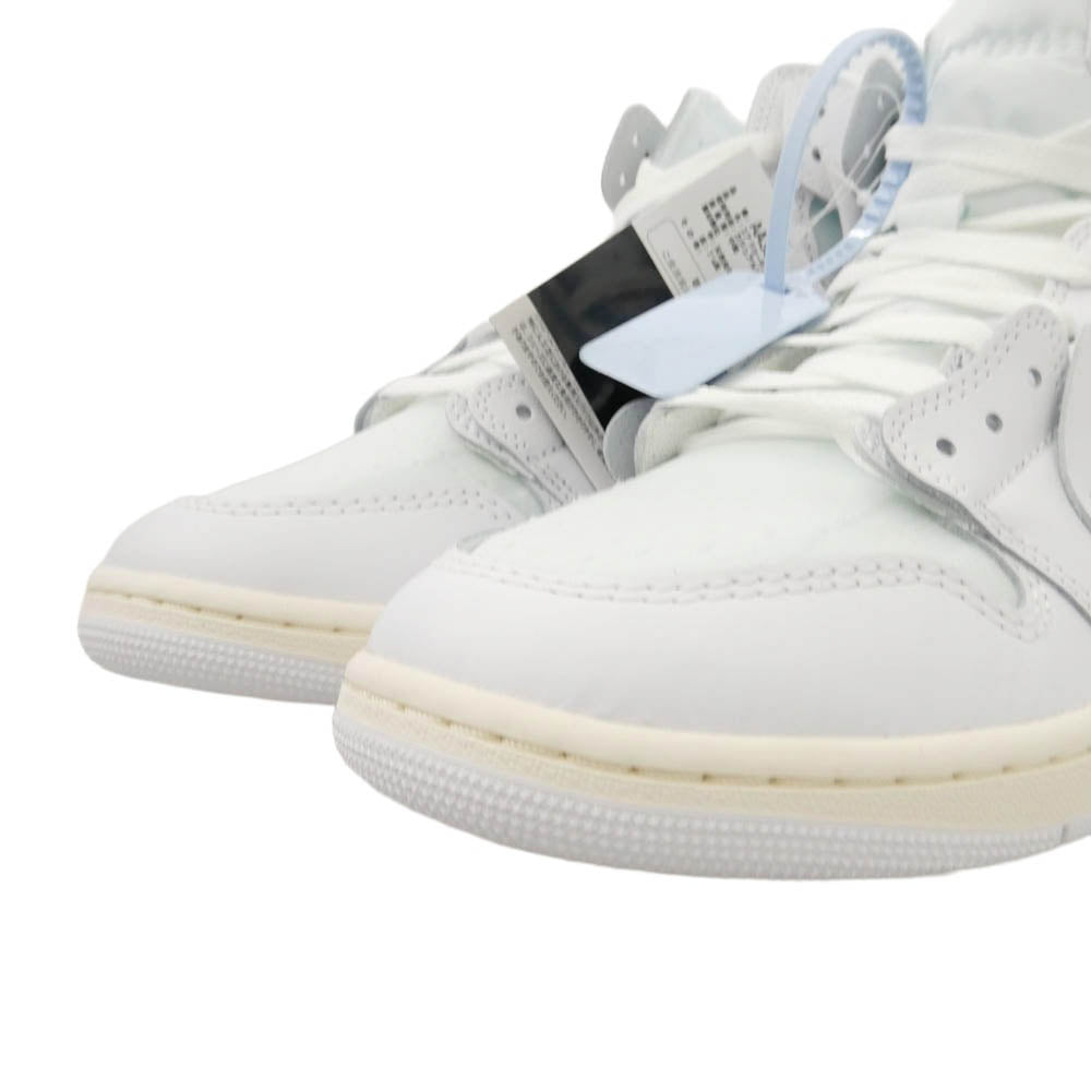 NIKE ナイキ AA3834-100 【フェイクバスターズ鑑定済】× Virgil Abloh Archive V.A.A. ヴァージルアブローアーカイブ Air Jordan 1 Retro High OG Alaska エアジョーダン1 レトロ ハイ OG アラスカ ハイカット スニーカー ホワイト系 28cm【新古品】【未使用】【中古】