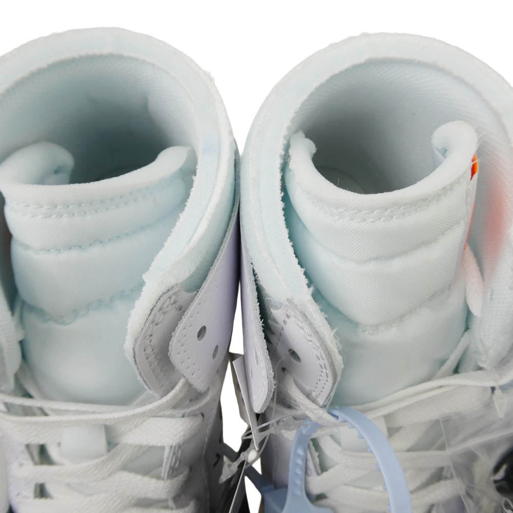 NIKE ナイキ AA3834-100 【フェイクバスターズ鑑定済】× Virgil Abloh Archive V.A.A. ヴァージルアブローアーカイブ Air Jordan 1 Retro High OG Alaska エアジョーダン1 レトロ ハイ OG アラスカ ハイカット スニーカー ホワイト系 28cm【新古品】【未使用】【中古】
