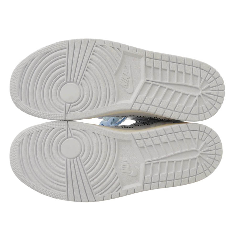 NIKE ナイキ AA3834-100 【フェイクバスターズ鑑定済】× Virgil Abloh Archive V.A.A. ヴァージルアブローアーカイブ Air Jordan 1 Retro High OG Alaska エアジョーダン1 レトロ ハイ OG アラスカ ハイカット スニーカー ホワイト系 28cm【新古品】【未使用】【中古】