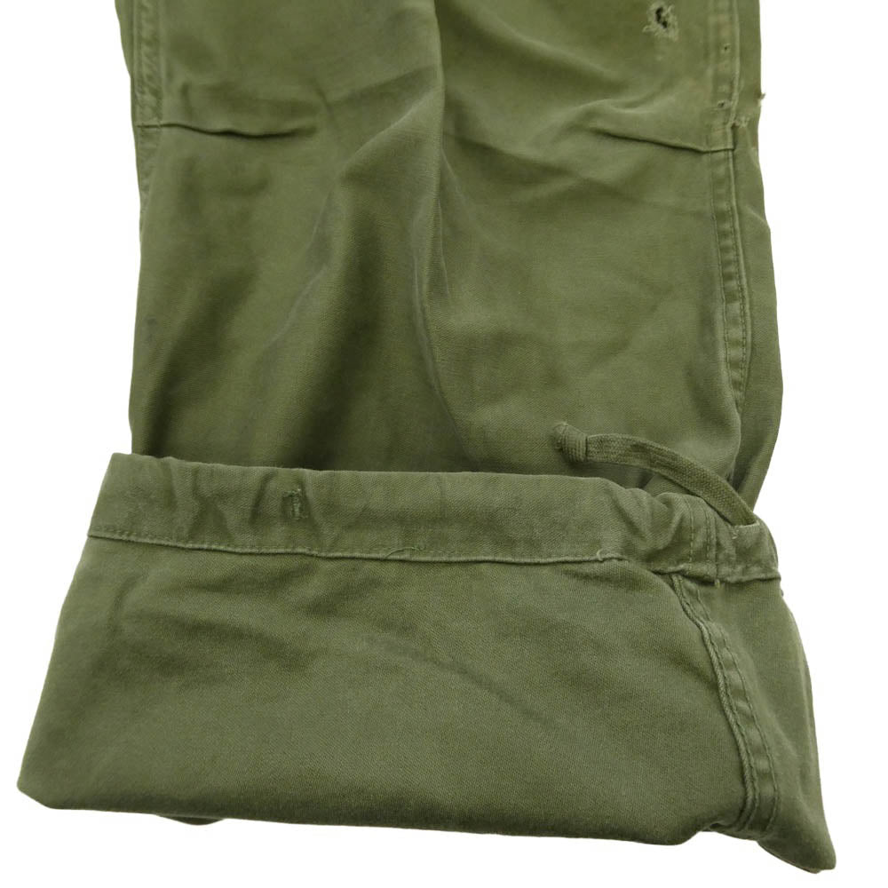 ヴィンテージ 50s 米軍 M-51 FIELD TROUSERS ミリタリー カーゴ パンツ カーキ系【中古】