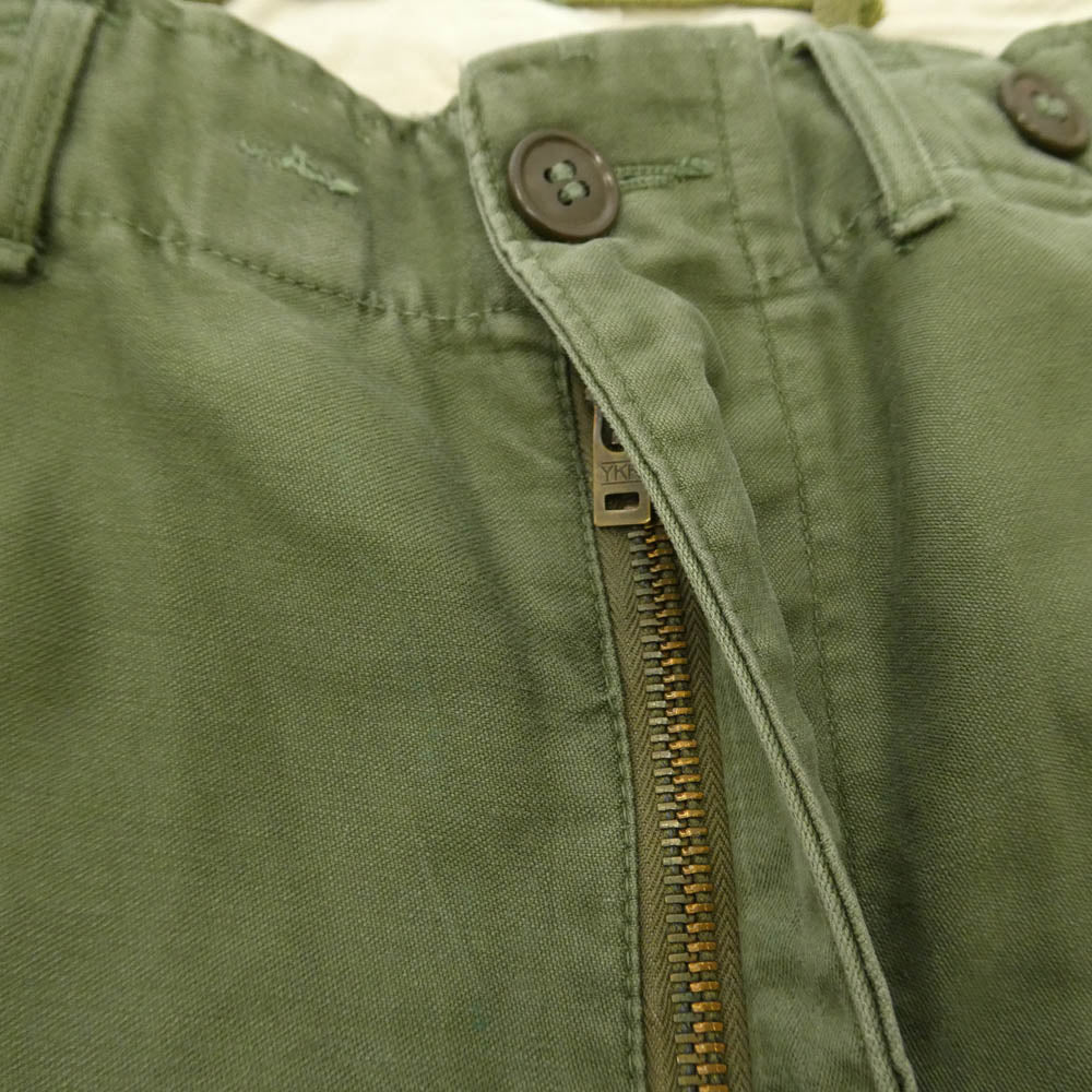 ヴィンテージ 50s 米軍 M-51 FIELD TROUSERS ミリタリー カーゴ パンツ カーキ系【中古】