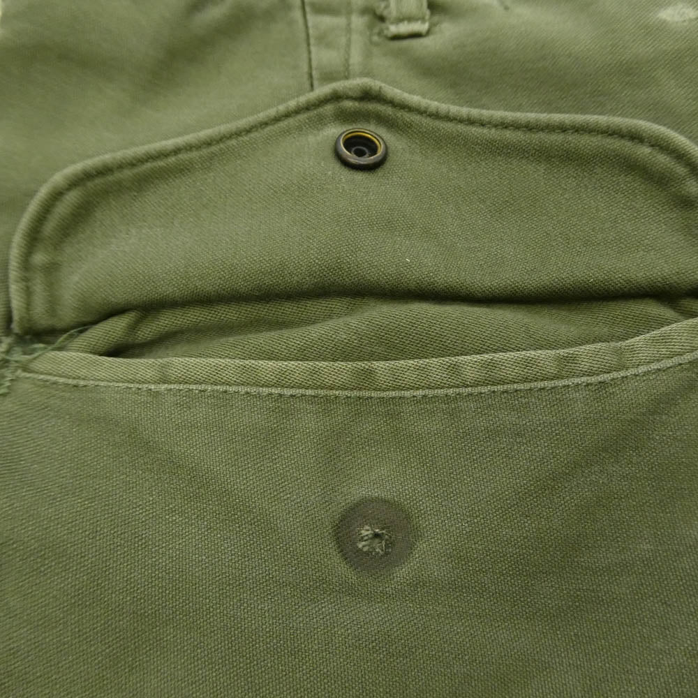 ヴィンテージ 50s 米軍 M-51 FIELD TROUSERS ミリタリー カーゴ パンツ カーキ系【中古】