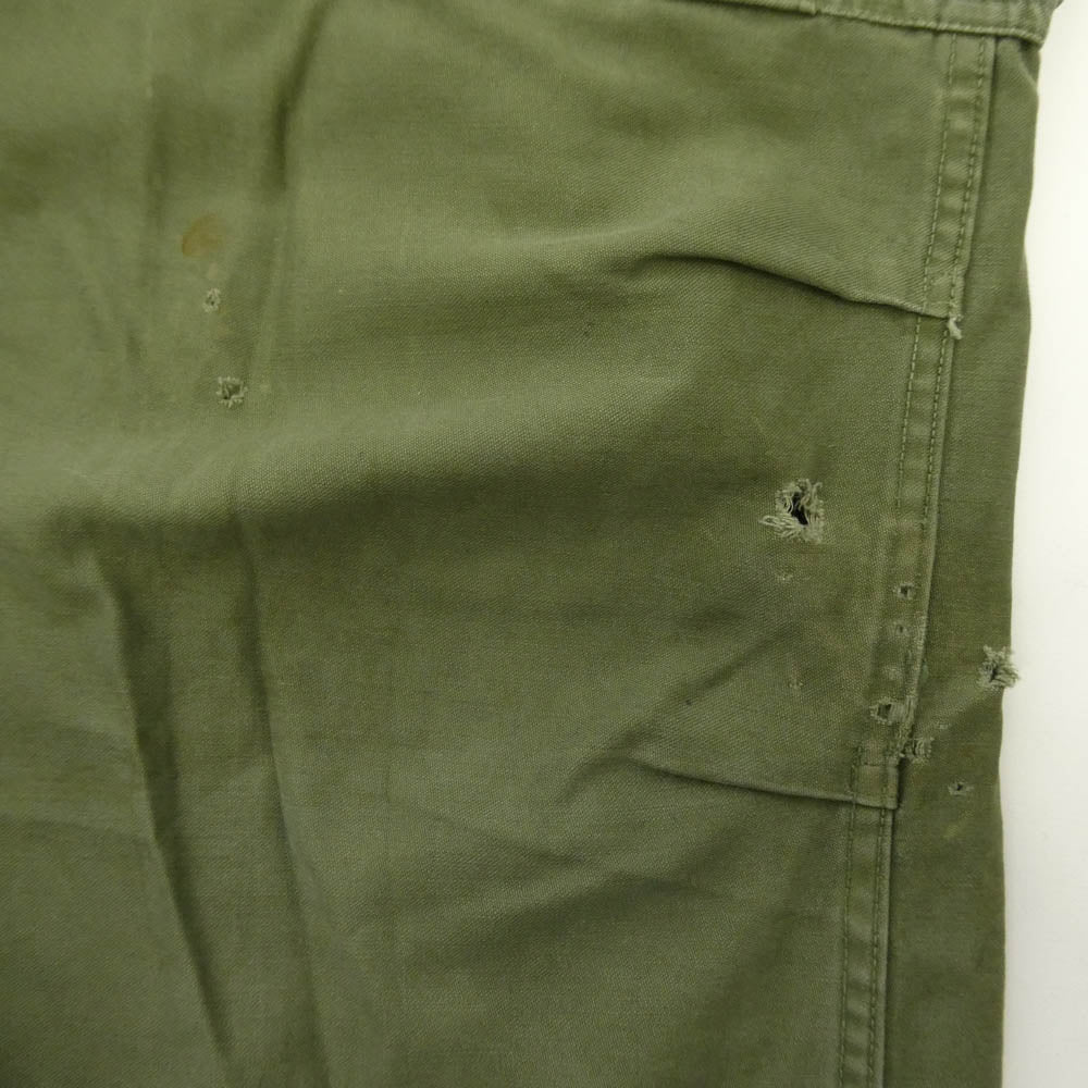 ヴィンテージ 50s 米軍 M-51 FIELD TROUSERS ミリタリー カーゴ パンツ カーキ系【中古】