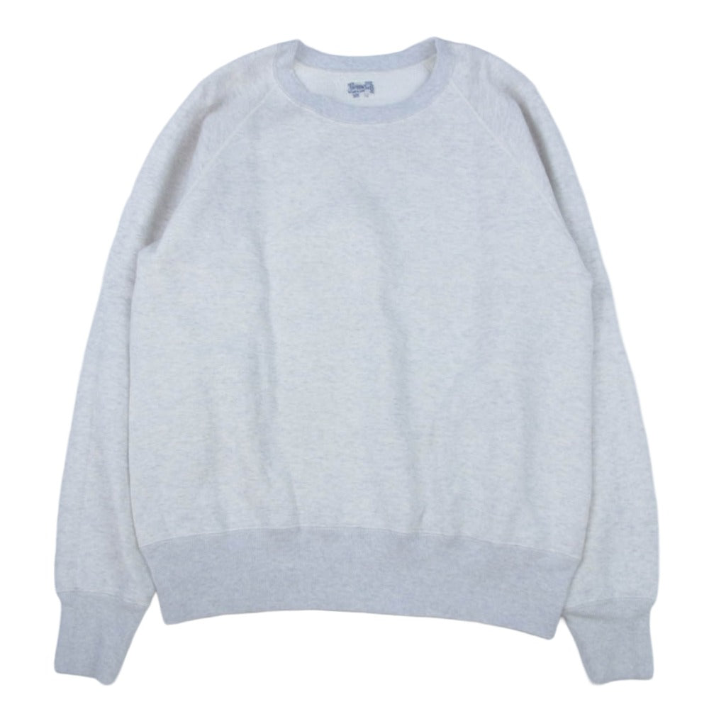 Pherrow's フェローズ PVSR-SCS SMART CLOTHING STORE 直営店別注 ラグランスリーブ スウェット グレー系 38【中古】