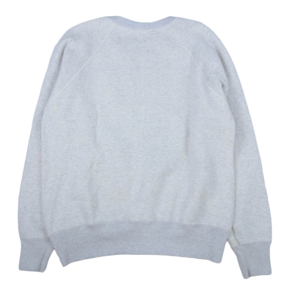 Pherrow's フェローズ PVSR-SCS SMART CLOTHING STORE 直営店別注 ラグランスリーブ スウェット グレー系 38【中古】