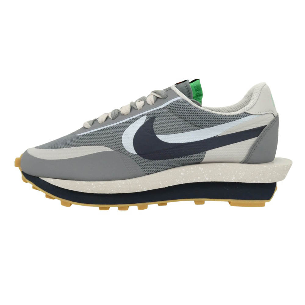 NIKE ナイキ Sacai サカイ DH3114-001 × CLOT × Sacai クロット サカイ LD Waffle LD ワッフル ローカット スニーカー グレー系 ダークネイビー系 26cm【極上美品】【中古】