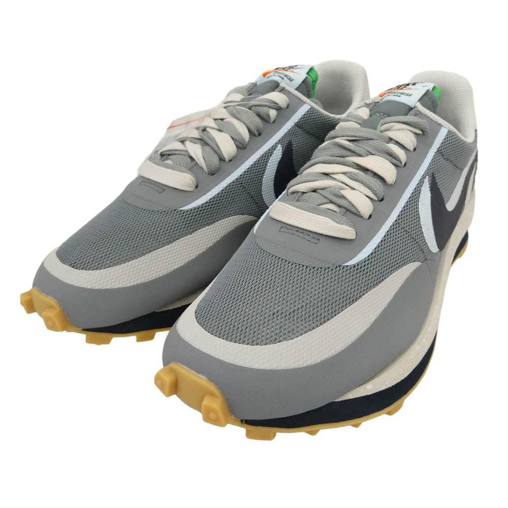 NIKE ナイキ Sacai サカイ DH3114-001 × CLOT × Sacai クロット サカイ LD Waffle LD ワッフル ローカット スニーカー グレー系 ダークネイビー系 26cm【極上美品】【中古】