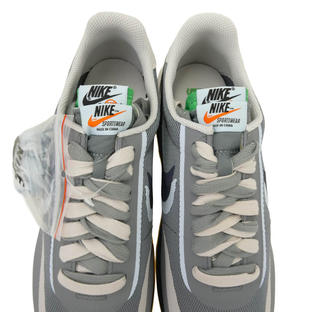 NIKE ナイキ Sacai サカイ DH3114-001 × CLOT × Sacai クロット サカイ LD Waffle LD ワッフル ローカット スニーカー グレー系 ダークネイビー系 26cm【極上美品】【中古】