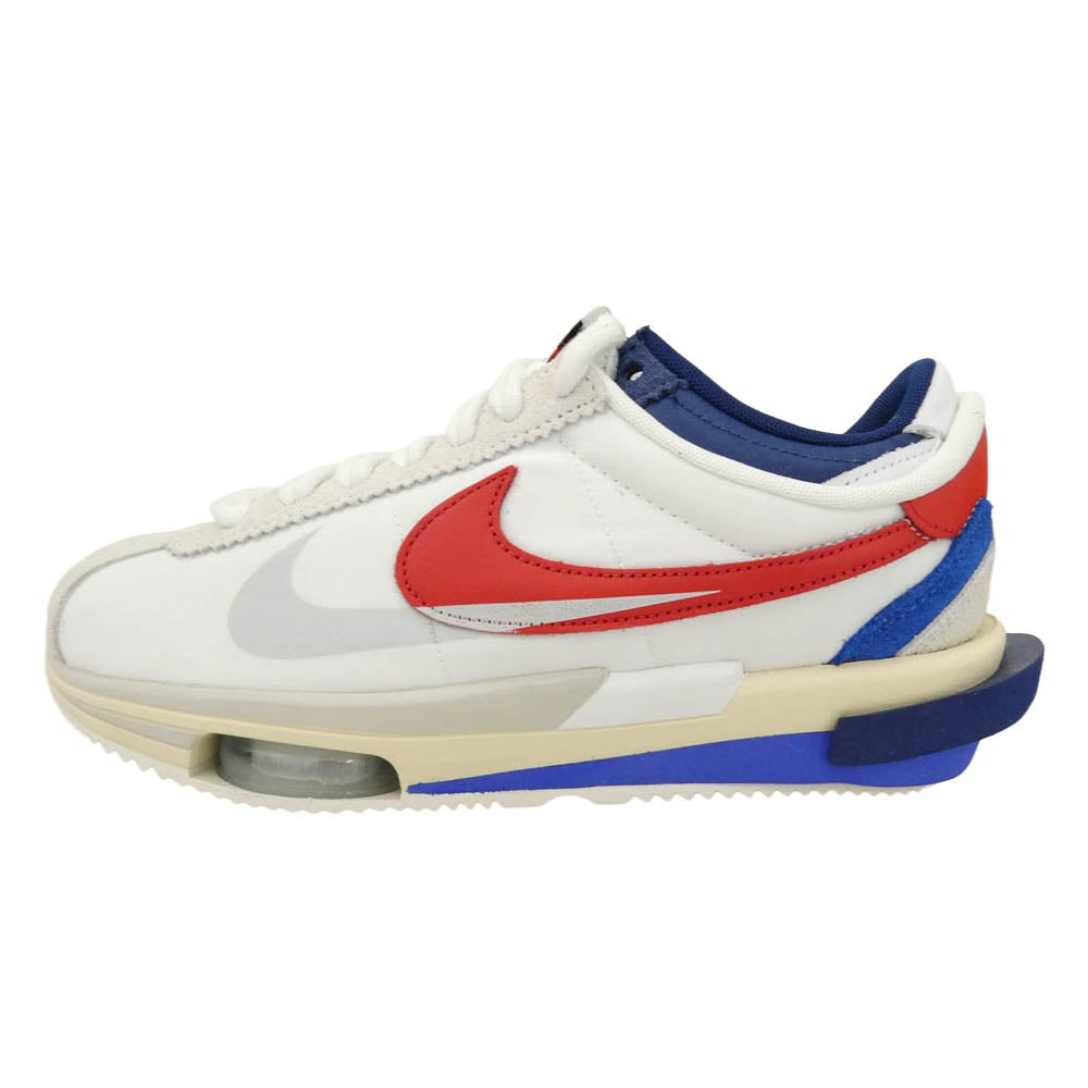 NIKE ナイキ Sacai サカイ DQ0581-100 × sacai サカイ Zoom Cortez ズーム コルテッツ ローカット スニーカー マルチカラー系 26cm【極上美品】【中古】