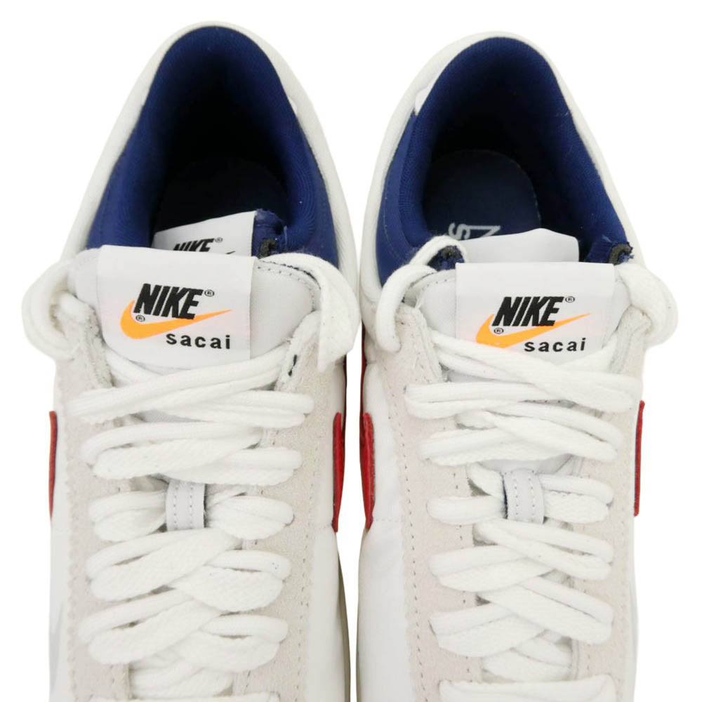 NIKE ナイキ Sacai サカイ DQ0581-100 × sacai サカイ Zoom Cortez ズーム コルテッツ ローカット スニーカー マルチカラー系 26cm【極上美品】【中古】