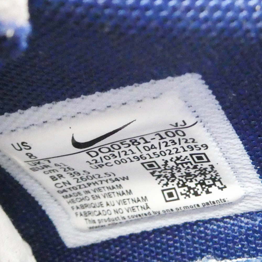 NIKE ナイキ Sacai サカイ DQ0581-100 × sacai サカイ Zoom Cortez ズーム コルテッツ ローカット スニーカー マルチカラー系 26cm【極上美品】【中古】