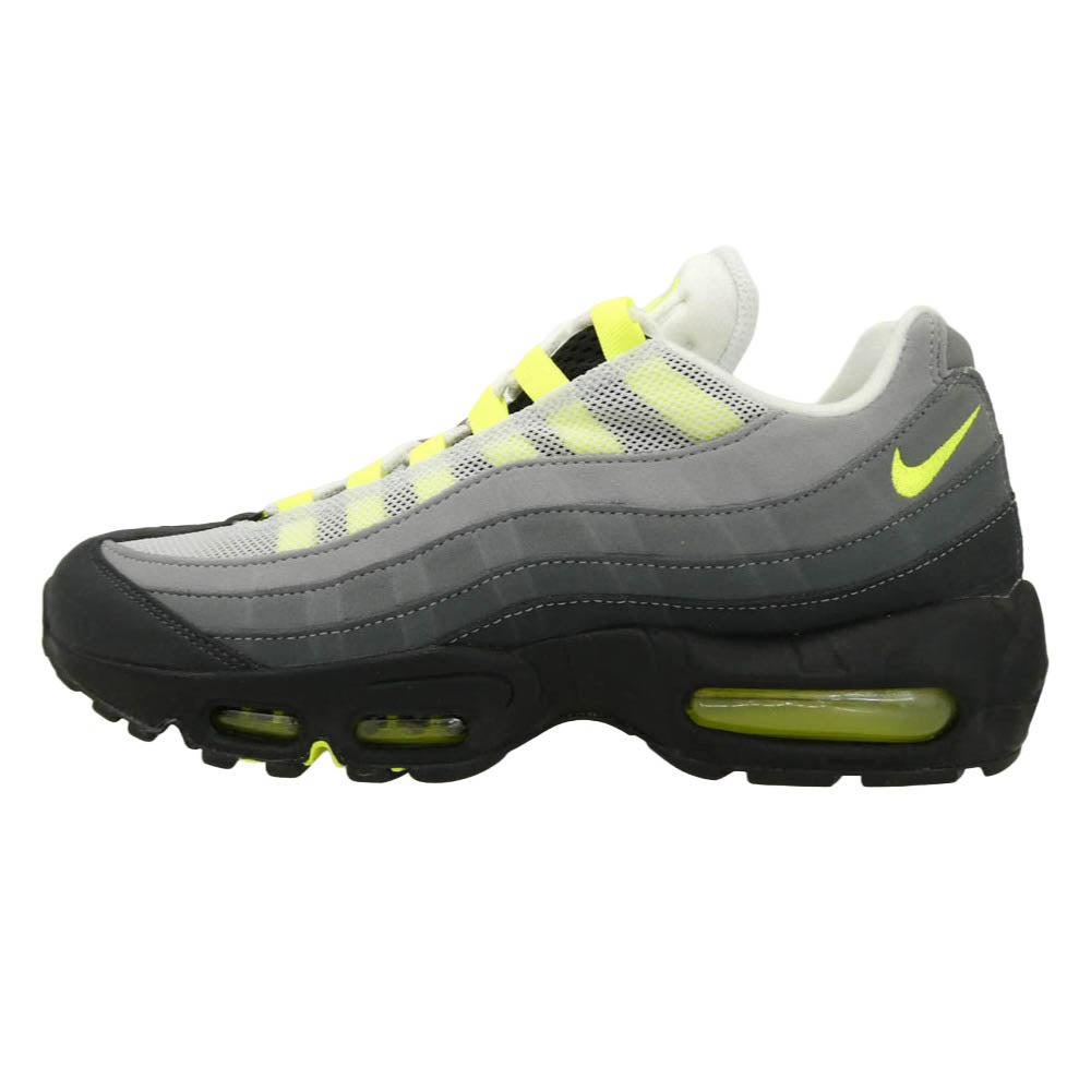NIKE ナイキ CT1689-001 Air Max 95 OG Neon Yellow エアマックス ローカット スニーカー イエローグラデ マルチカラー系 26cm【新古品】【未使用】【中古】