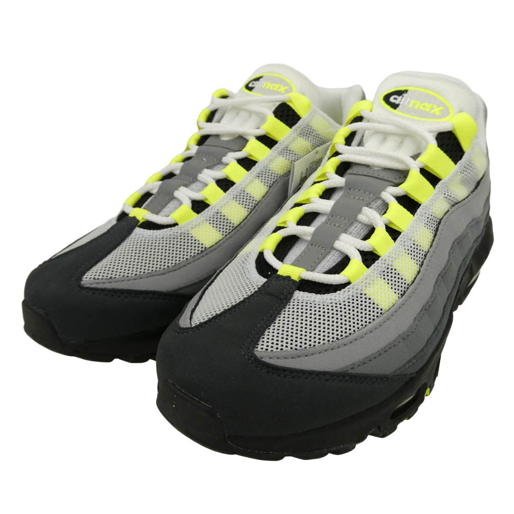 NIKE ナイキ CT1689-001 Air Max 95 OG Neon Yellow エアマックス ローカット スニーカー イエローグラデ マルチカラー系 26cm【新古品】【未使用】【中古】