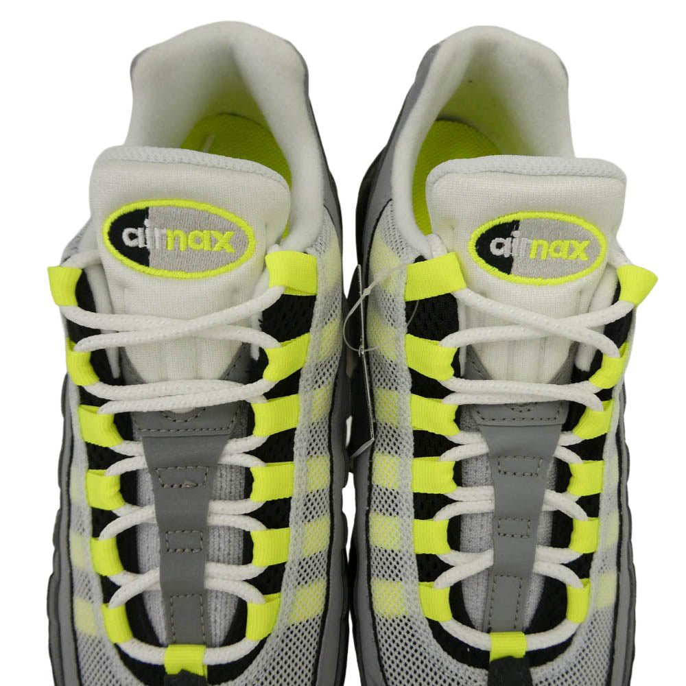 NIKE ナイキ CT1689-001 Air Max 95 OG Neon Yellow エアマックス ローカット スニーカー イエローグラデ マルチカラー系 26cm【新古品】【未使用】【中古】