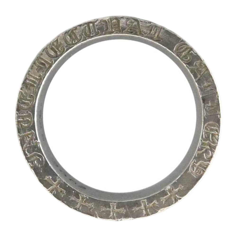 CHROME HEARTS クロムハーツ（原本無） 購入証明書付属 GALF インテレクチュアルギャラリー限定 6mm SPACER PLN スペーサー プレーン リング シルバー系 20号【中古】