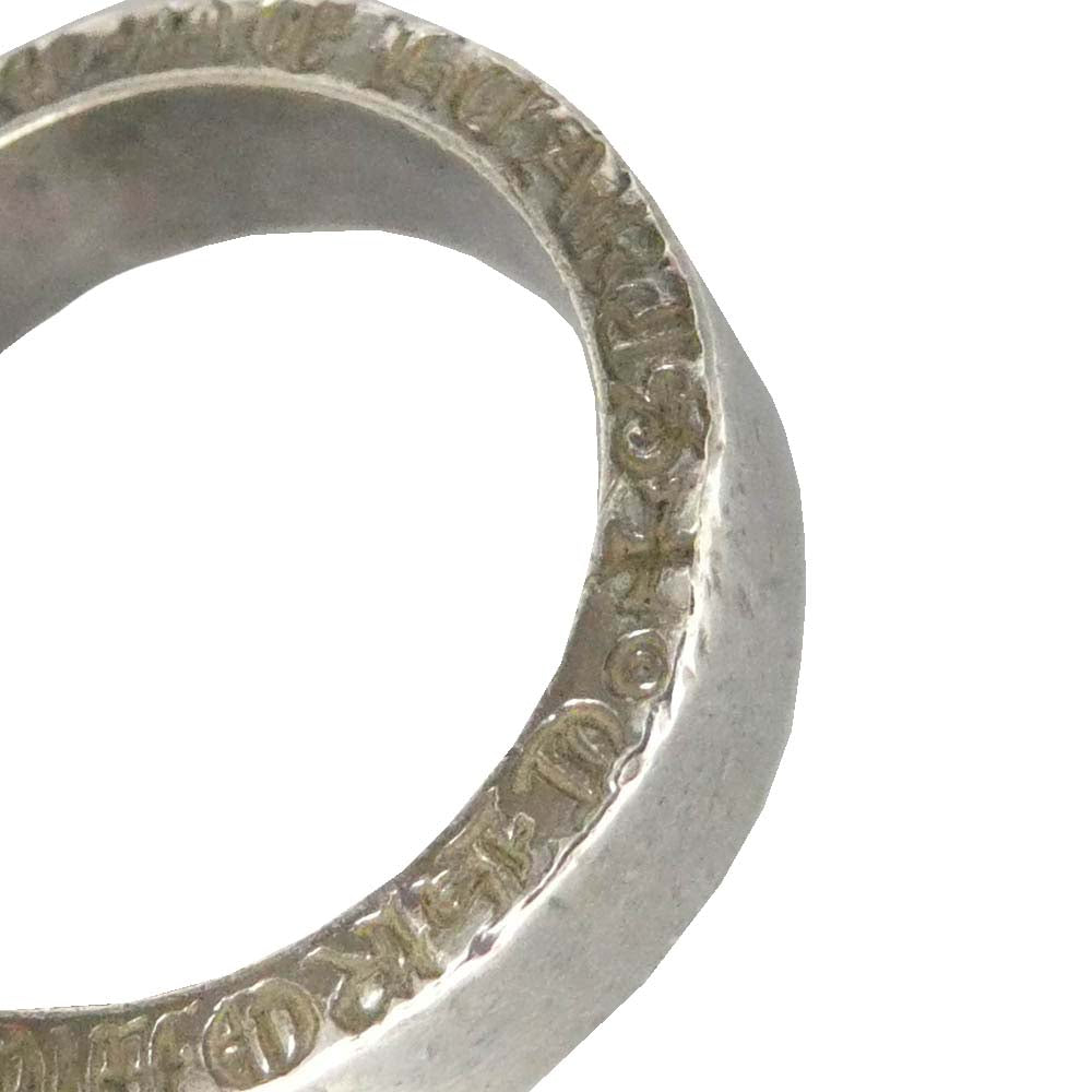 CHROME HEARTS クロムハーツ（原本無） 購入証明書付属 GALF インテレクチュアルギャラリー限定 6mm SPACER PLN スペーサー プレーン リング シルバー系 20号【中古】
