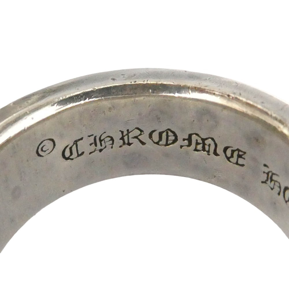 CHROME HEARTS クロムハーツ（原本有） DBL NARROW VINE BAND ダブル ナロー ヴァイン バンド リング シルバー系 23.5号【中古】