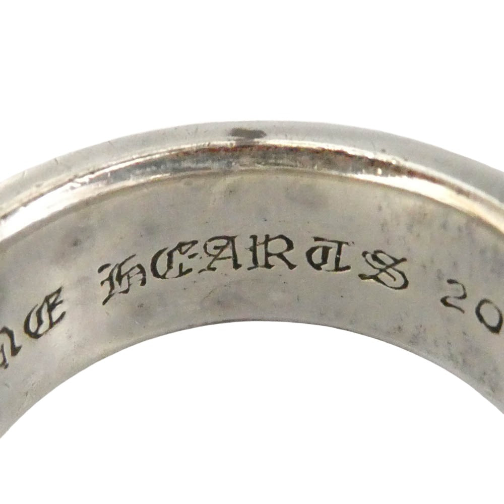 CHROME HEARTS クロムハーツ（原本有） DBL NARROW VINE BAND ダブル ナロー ヴァイン バンド リング シルバー系 23.5号【中古】