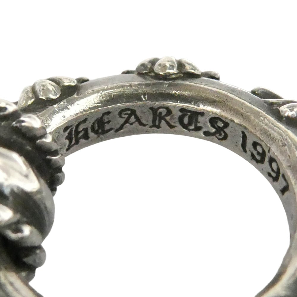 CHROME HEARTS クロムハーツ（原本無） GALF インテレクチュアルギャラリー購入証明書付属 EWLP CROSS BAND アイウェアループ クロスバンド Wレザーブレード ネックレス ブラック系 シルバー系【中古】