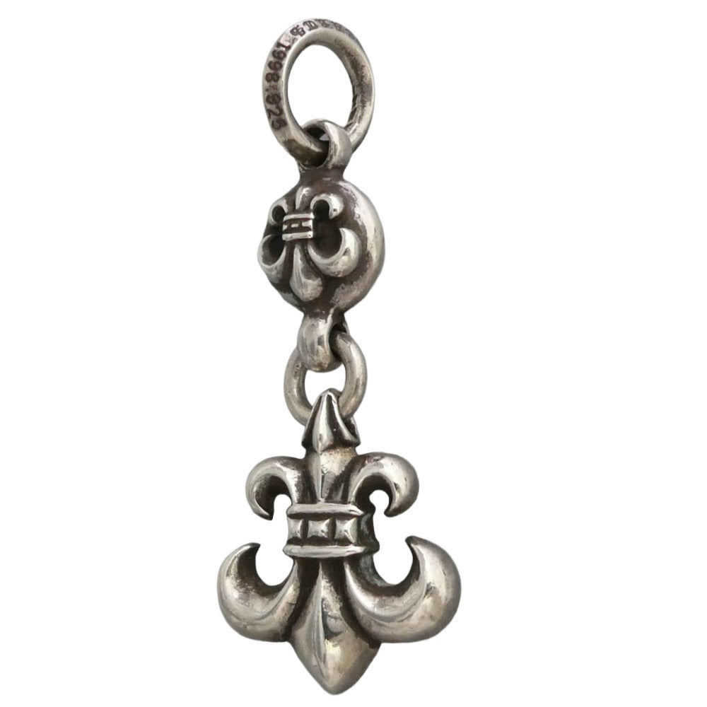 CHROME HEARTS クロムハーツ（原本無） 1BALL BS FLEUR 1ボール BS フレア チャーム ペンダントトップ シルバー系【中古】