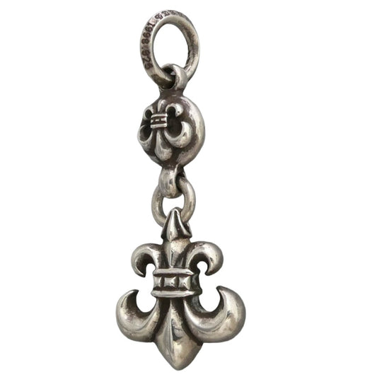 CHROME HEARTS クロムハーツ（原本無） 1BALL BS FLEUR 1ボール BS フレア チャーム ペンダントトップ シルバー系【中古】