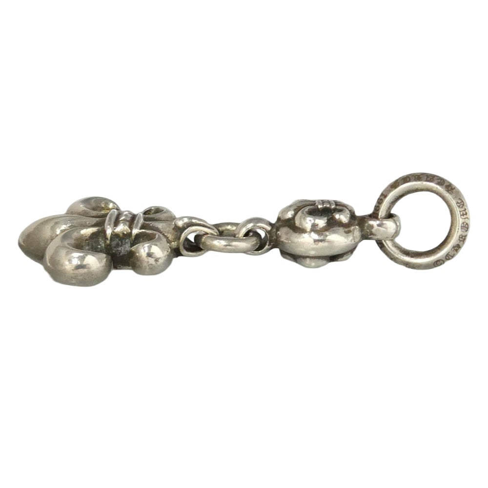 CHROME HEARTS クロムハーツ（原本無） 1BALL BS FLEUR 1ボール BS フレア チャーム ペンダントトップ シルバー系【中古】