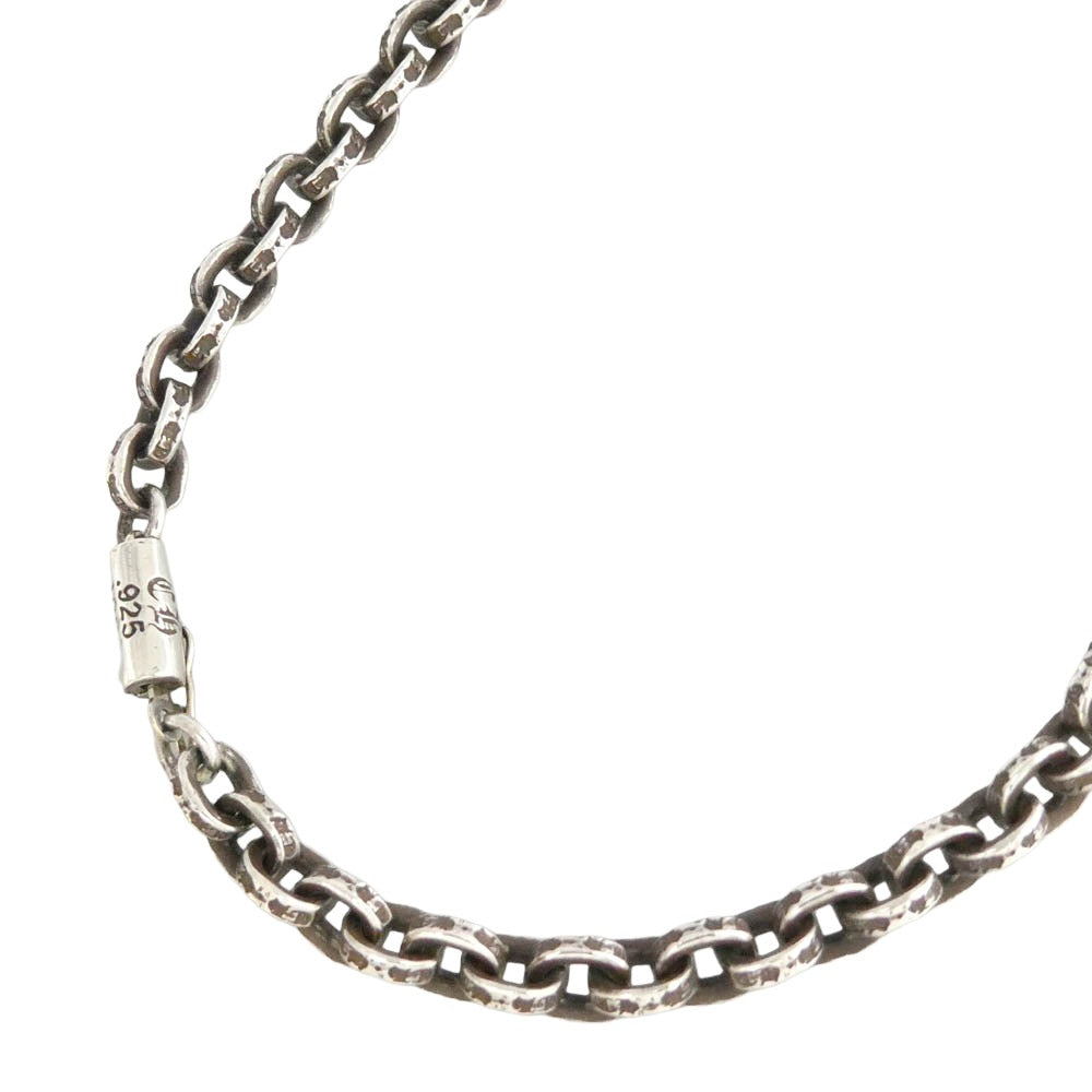 CHROME HEARTS クロムハーツ（原本有） PAPER CHAIN 18inch ペーパーチェーン 18インチ シルバー系【中古】