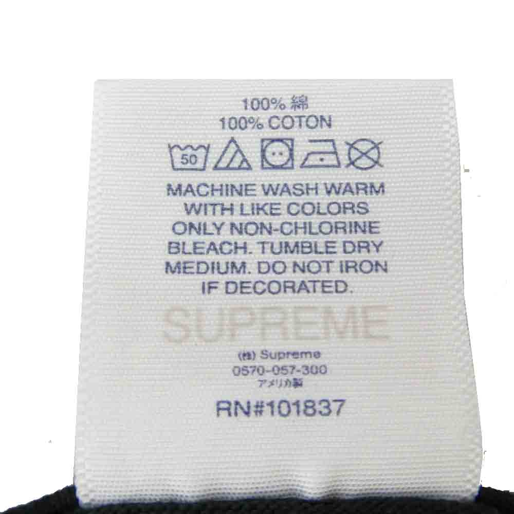 Supreme シュプリーム 22AW Slap Shot Tee スラップ ショット プリント 半袖 Tシャツ カットソー ブラック系 XL【極上美品】【中古】