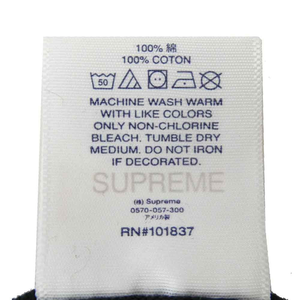 Supreme シュプリーム 22AW Slap Shot Tee スラップ ショット プリント 半袖 Tシャツ カットソー ブラック系 XL【極上美品】【中古】