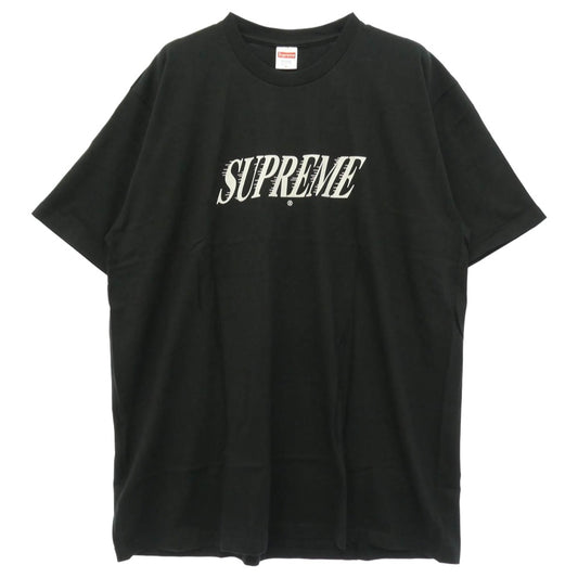 Supreme シュプリーム 22AW Slap Shot Tee スラップ ショット プリント 半袖 Tシャツ カットソー ブラック系 XL【極上美品】【中古】