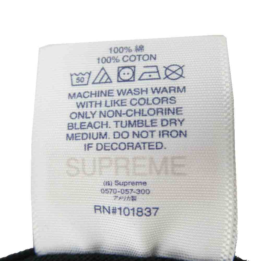 Supreme シュプリーム 22AW Slap Shot Tee スラップ ショット プリント 半袖 Tシャツ カットソー ブラック系 XL【極上美品】【中古】