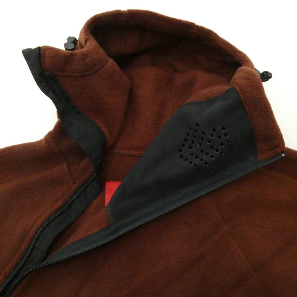 Supreme シュプリーム THE NORTH FACE ノースフェイス 22AW NA52208I × THE NORTH FACE ザノースフェイス Steep Tech Fleece Pullover スティープテック フリース プルオーバー フーデッド ジャケット ブラウン系 L【新古品】【未使用】【中古】