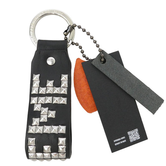 Supreme シュプリーム HTC エイチティーシー 23SS × HTC Hollywood Trading Company Studded Keychain エイチティーシー スタッズ キーチェーン キーホルダー ブラック系 シルバー系【新古品】【未使用】【中古】