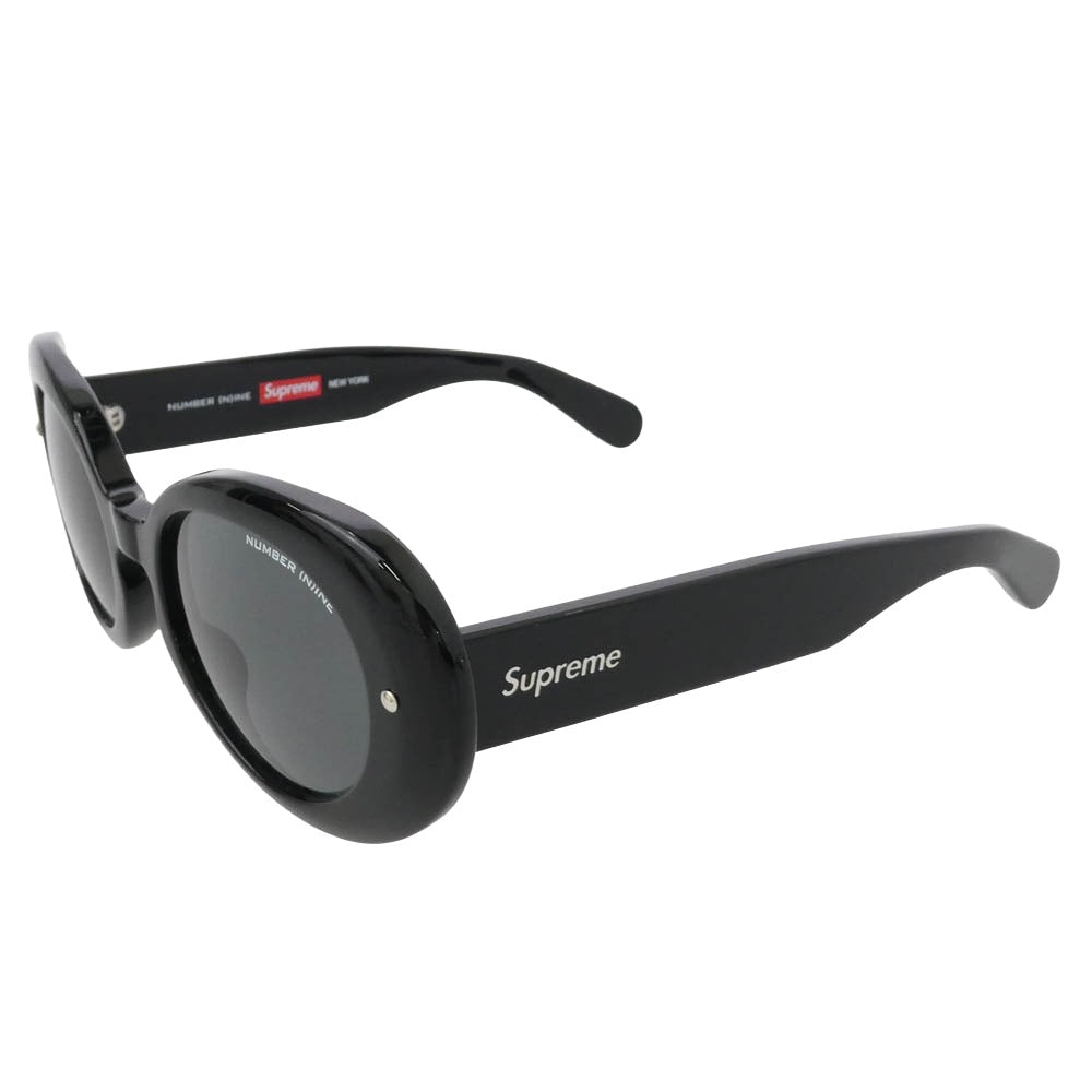 Supreme シュプリーム NUMBER(N)INE ナンバーナイン 25AW × Number Nine Sunglasses ナンバーナイン サングラス アイウェア メガネ ブラック系【極上美品】【中古】