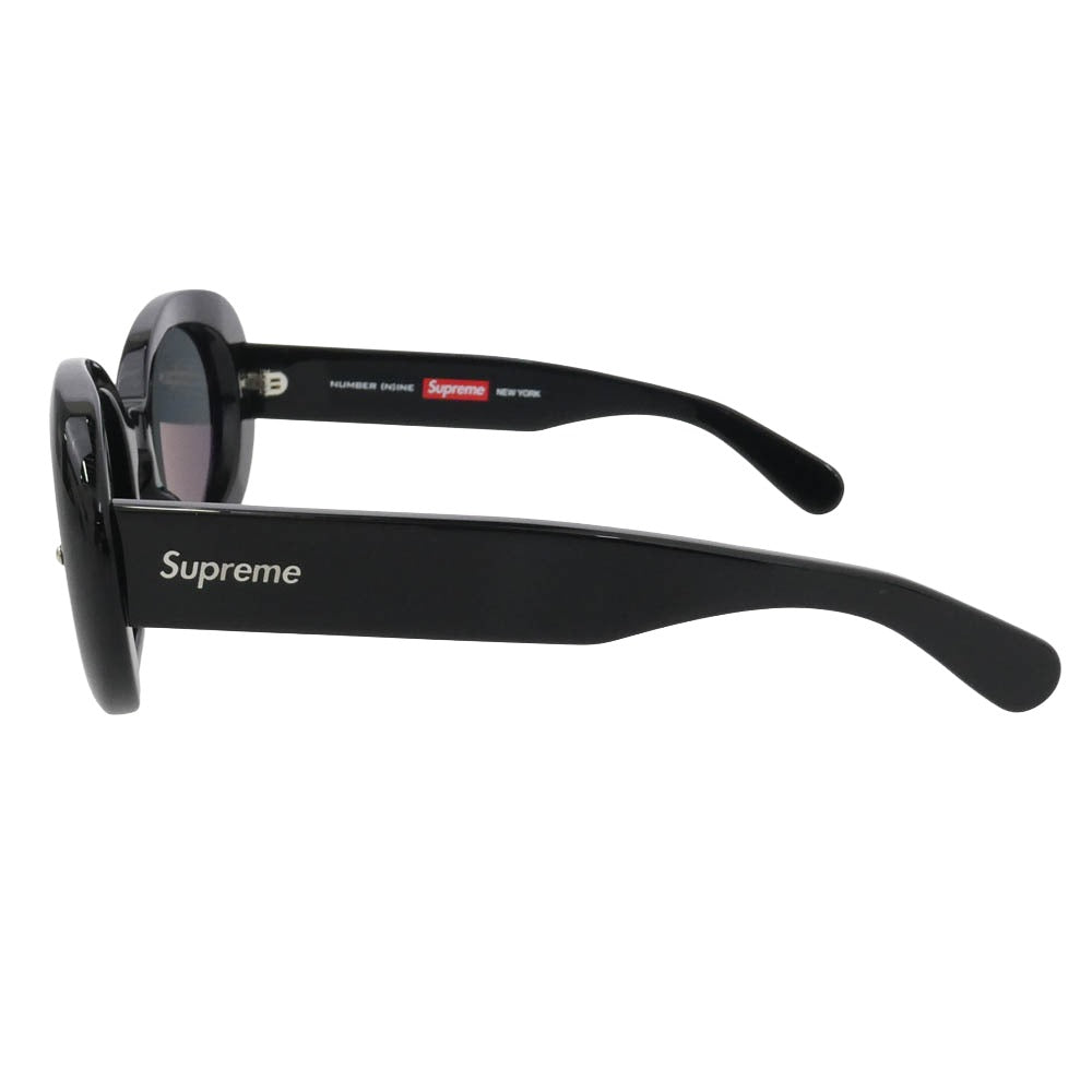 Supreme シュプリーム NUMBER(N)INE ナンバーナイン 25AW × Number Nine Sunglasses ナンバーナイン サングラス アイウェア メガネ ブラック系【極上美品】【中古】