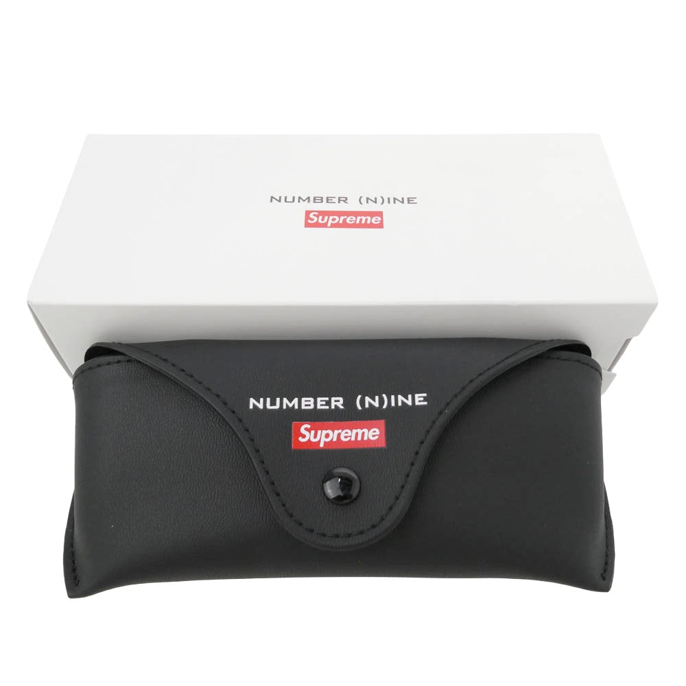 Supreme シュプリーム NUMBER(N)INE ナンバーナイン 25AW × Number Nine Sunglasses ナンバーナイン サングラス アイウェア メガネ ブラック系【極上美品】【中古】