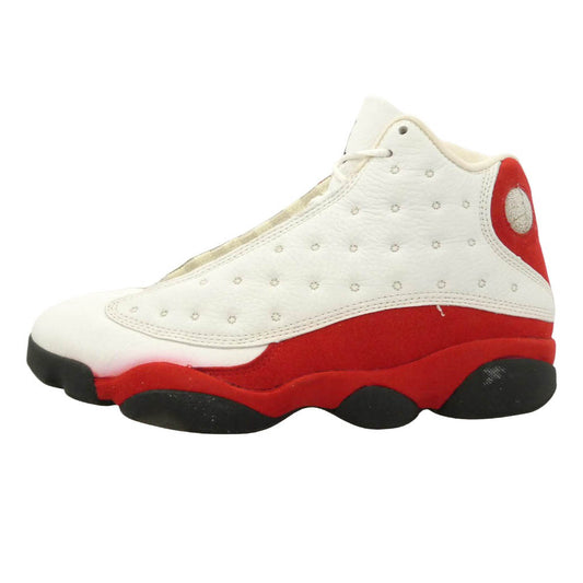 NIKE ナイキ 136002-101 【観賞用】Air Jordan 13 OG Cherry (1998) エア ジョーダン 13 OG チェリー ハイカットスニーカー ホワイト系 レッド系 28cm【中古】