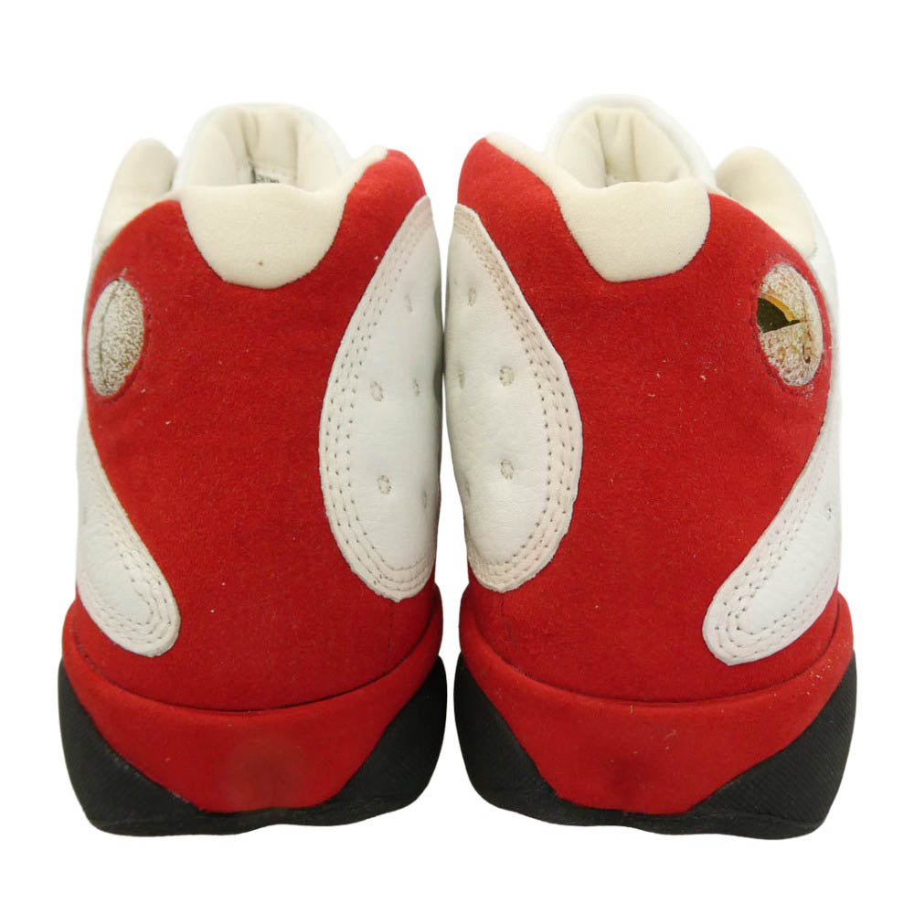 NIKE ナイキ 136002-101 【観賞用】Air Jordan 13 OG Cherry (1998) エア ジョーダン 13 OG チェリー ハイカットスニーカー ホワイト系 レッド系 28cm【中古】