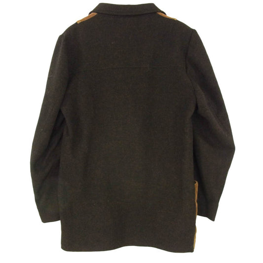 PENDLETON ペンドルトン 50s 60s VINTAGE ヴィンテージ 太畝 コーデュロイ切替 ウール テーラード ジャケット ブラウン系【中古】