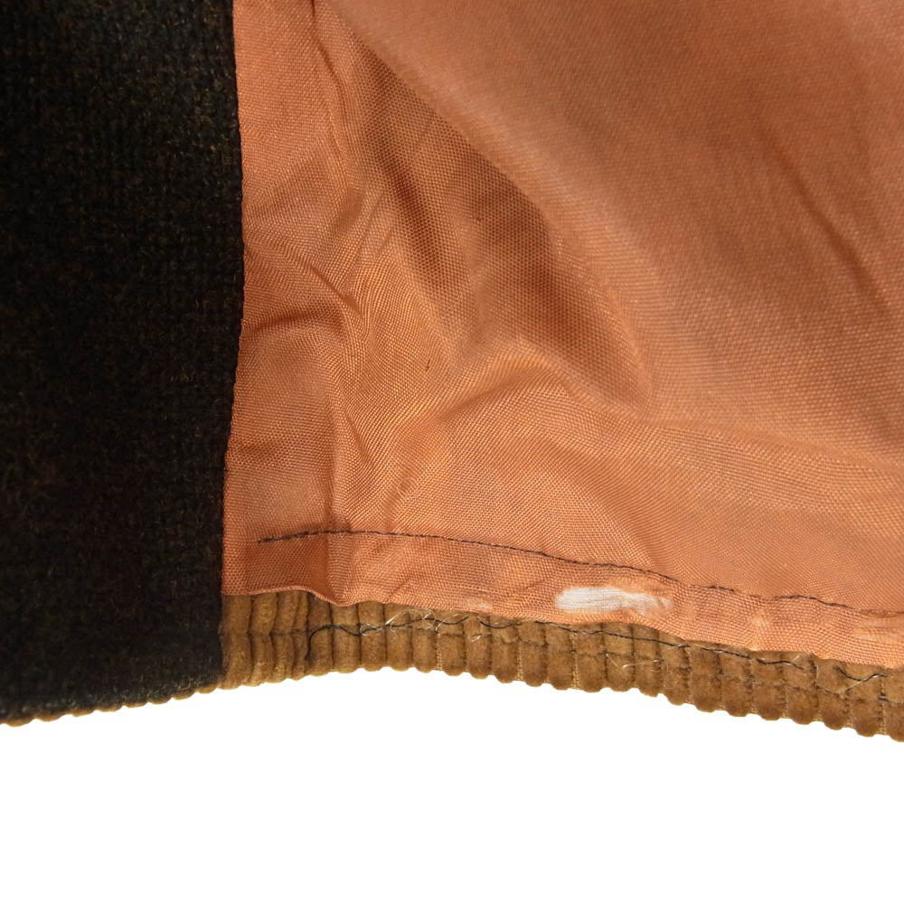 PENDLETON ペンドルトン 50s 60s VINTAGE ヴィンテージ 太畝 コーデュロイ切替 ウール テーラード ジャケット ブラウン系【中古】