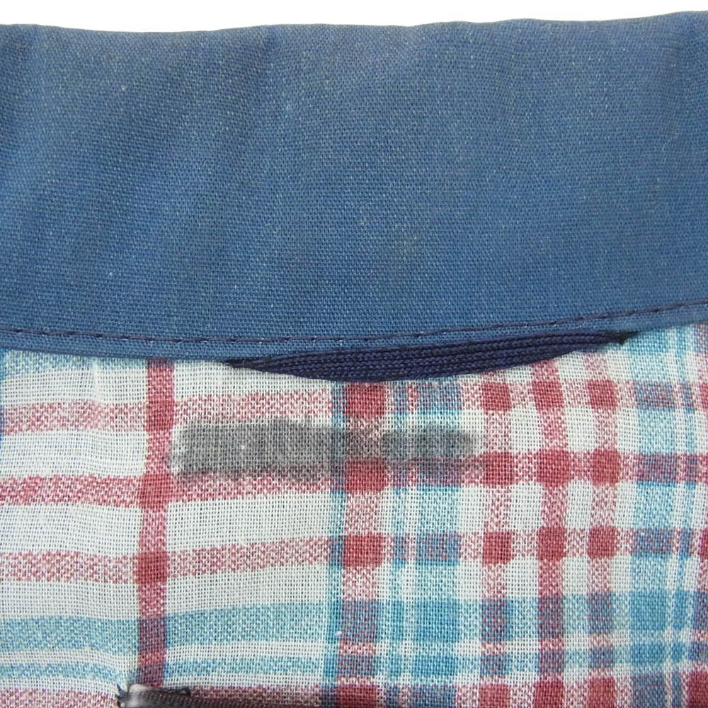 シアーズ 70s SPORTSWEAR PERMA-PREST TALONジップ ラグランスリーブ ハリントンジャケット スイングトップ ブルゾン ブルー系 40【中古】