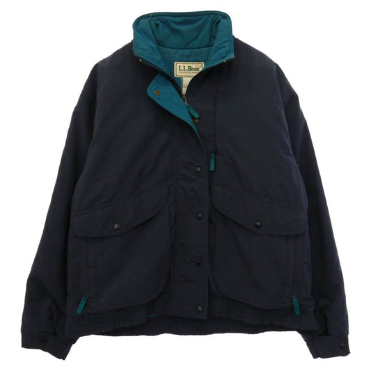 L.L.Bean エルエルビーン 80s Windy Ridge Jacket GORE-TEX アウトドア ウィンディ リッジ ジャケット ゴアテックス ナイロン ブルゾン ネイビー系【中古】