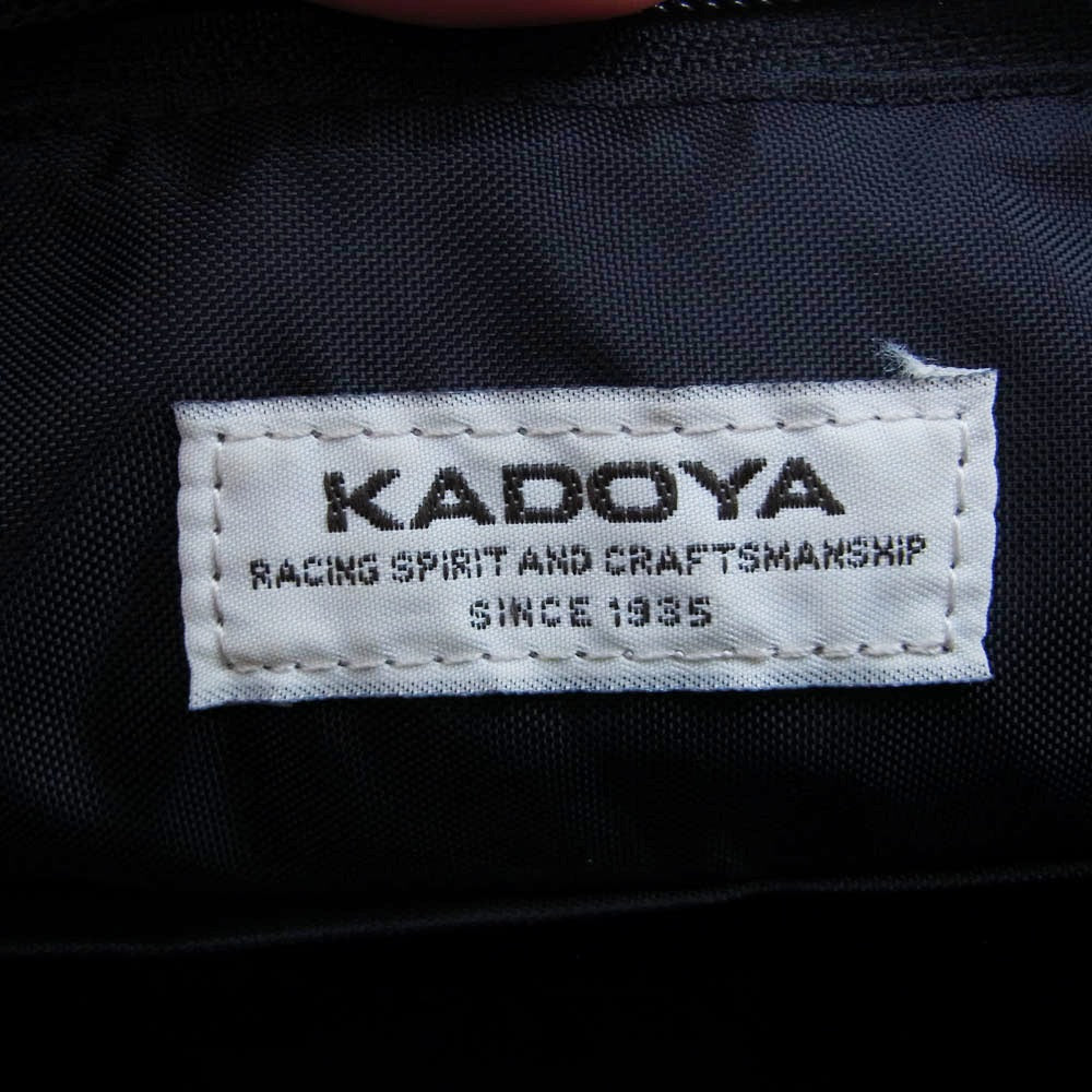 KADOYA カドヤ RIDES SHOULDER BAG black ショルダーバッグ ブラック系【中古】